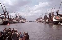 1965. Deutschland. Bremen. Hafen. Schiffe